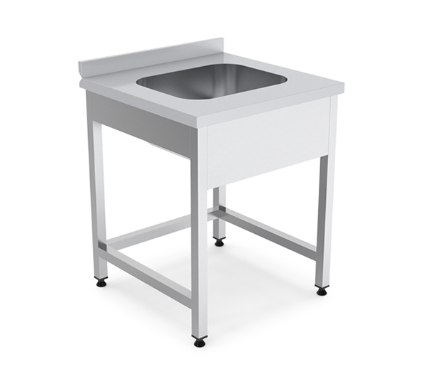 Çalışma Tezgahı Tek Eviyeli (Altı Açık)